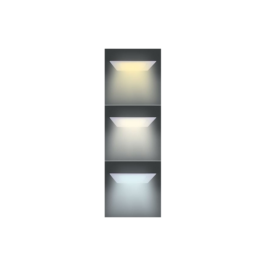 LED süllyesztett mennyezeti lámpa 6W/230V 3000/4000/6000K 12x12 cm fehér