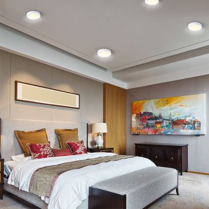 LED mennyezeti lámpatest LED/18W/230V 3000/4000/6000K átm. 22,5 cm fehér