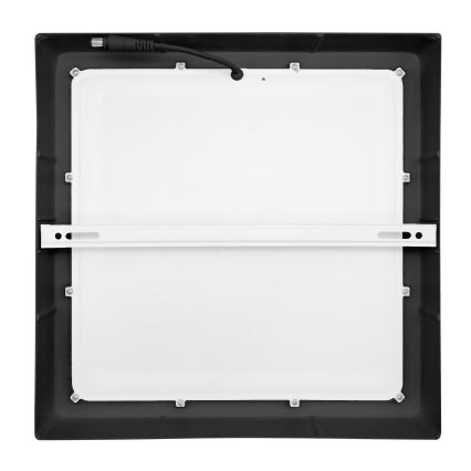 LED Mennyezeti lámpa LED/24W/230V 3000/4000/6000K fekete szögletes