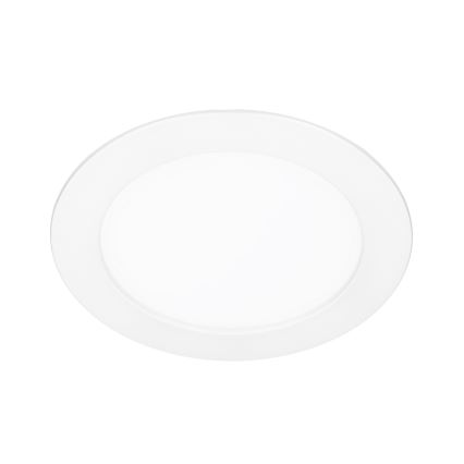 LED felületre szerelhető/beépíthető panel 2 az 1-ben LED/12W/230V 3000/4000/6000 K, átmérő 17 cm, IP54, fehér