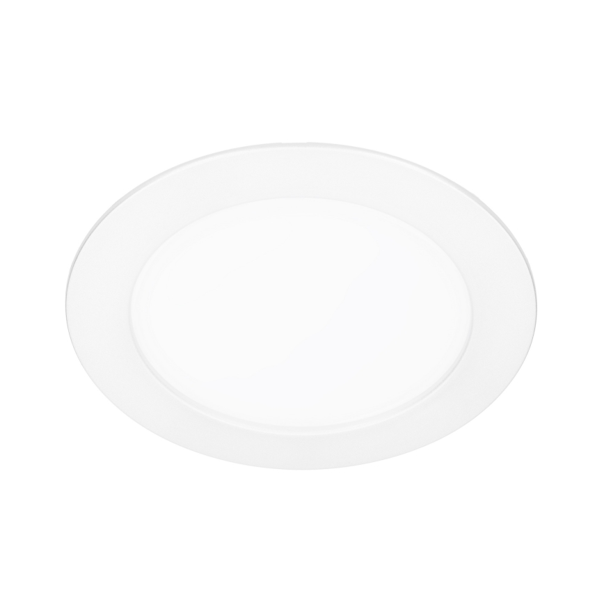 LED felületre szerelhető/beépíthető panel 2 az 1-ben LED/12W/230V 3000/4000/6000 K, átmérő 17 cm, IP54, fehér