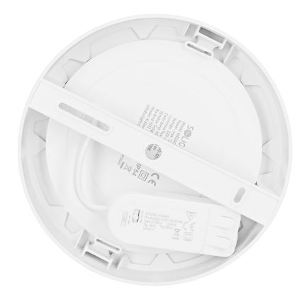 LED felületre szerelhető/beépíthető panel 2 az 1-ben LED/12W/230V 3000/4000/6000 K, átmérő 17 cm, IP54, fehér