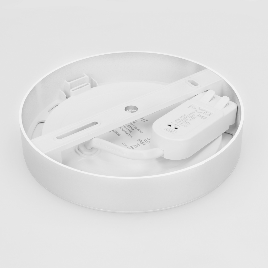 LED felületre szerelhető/beépíthető panel 2 az 1-ben LED/12W/230V 3000/4000/6000 K, átmérő 17 cm, IP54, fehér