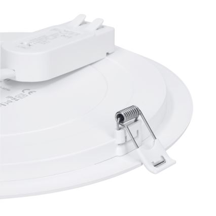 LED felületre szerelhető/beépíthető panel 2 az 1-ben LED/12W/230V 3000/4000/6000 K, átmérő 17 cm, IP54, fehér