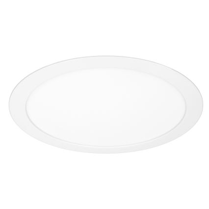 LED felületre szerelhető/beépíthető panel 2 az 1-ben 18W/230V 3000/4000/6000K átm.22,5 cm IP54 fehér
