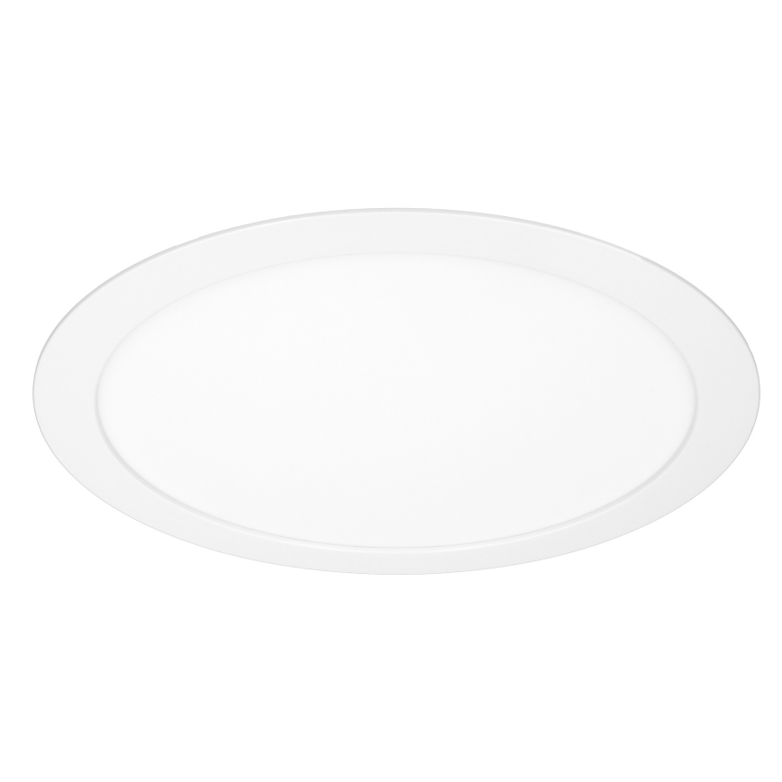 LED felületre szerelhető/beépíthető panel 2 az 1-ben 18W/230V 3000/4000/6000K átm.22,5 cm IP54 fehér