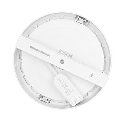 LED felületre szerelhető/beépíthető panel 2 az 1-ben 18W/230V 3000/4000/6000K átm.22,5 cm IP54 fehér