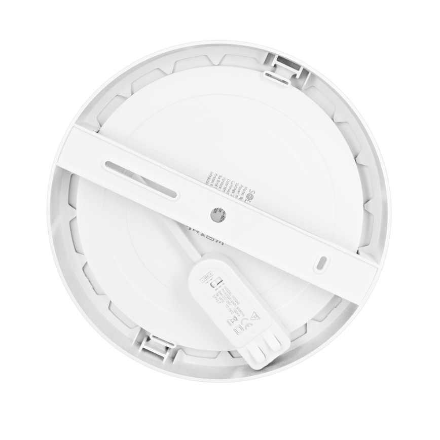 LED felületre szerelhető/beépíthető panel 2 az 1-ben 18W/230V 3000/4000/6000K átm.22,5 cm IP54 fehér