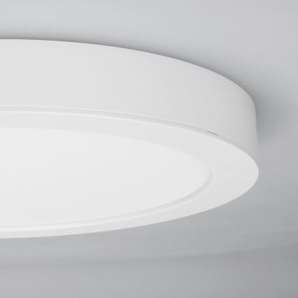 LED felületre szerelhető/beépíthető panel 2 az 1-ben 18W/230V 3000/4000/6000K átm.22,5 cm IP54 fehér
