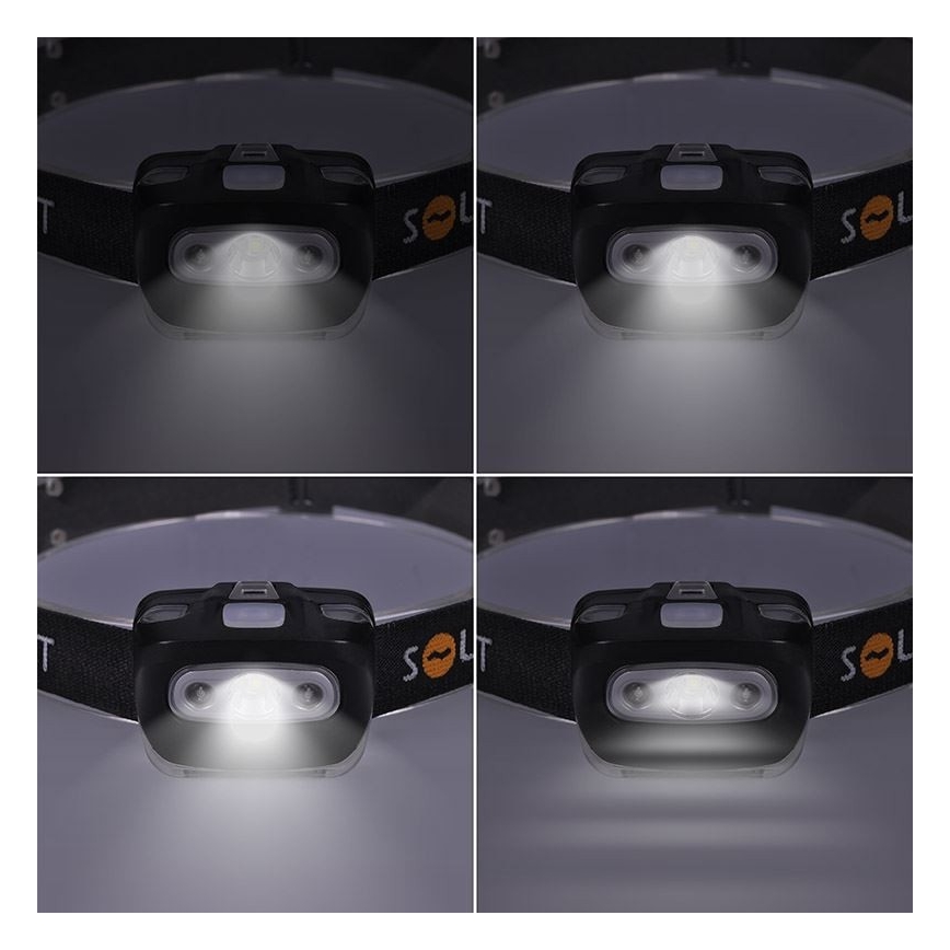 LED Fejlámpa LED/3W/3xAAA