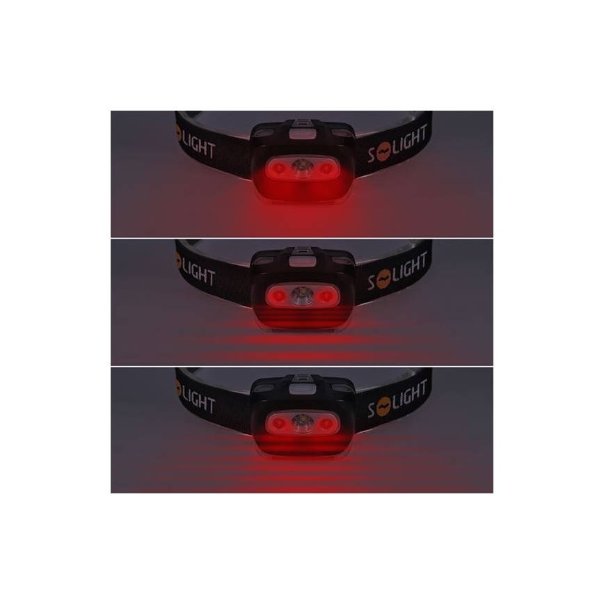 LED Fejlámpa LED/3W/3xAAA