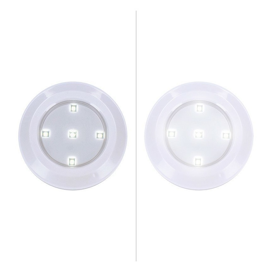 KÉSZLET 3 x LED dimmelhető lámpa távirányítóval LED/3xAAA