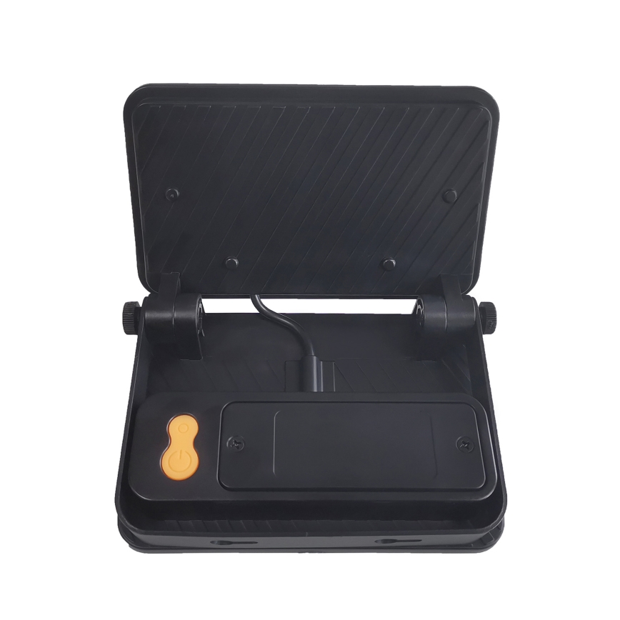 LED állítható fényerejű napelemes reflektor mozgás- és alkonyatérzékelővel LED/6W/3,7V 2200 mAh 3000/4000/6500K IP65