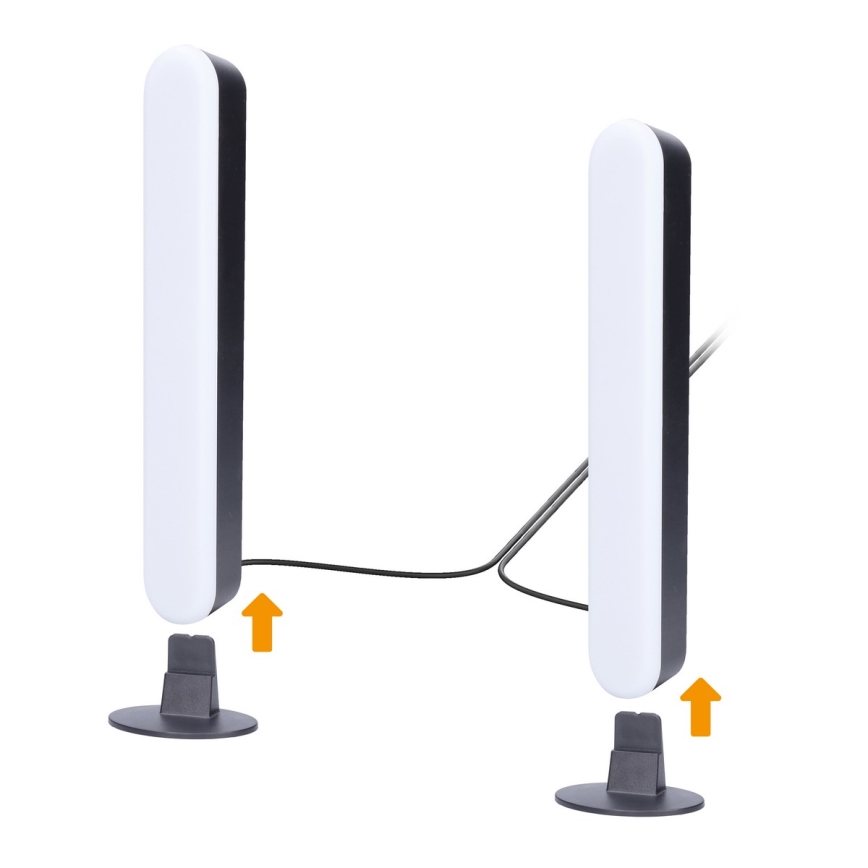 LED RGB gamer világítás + távirányítóval