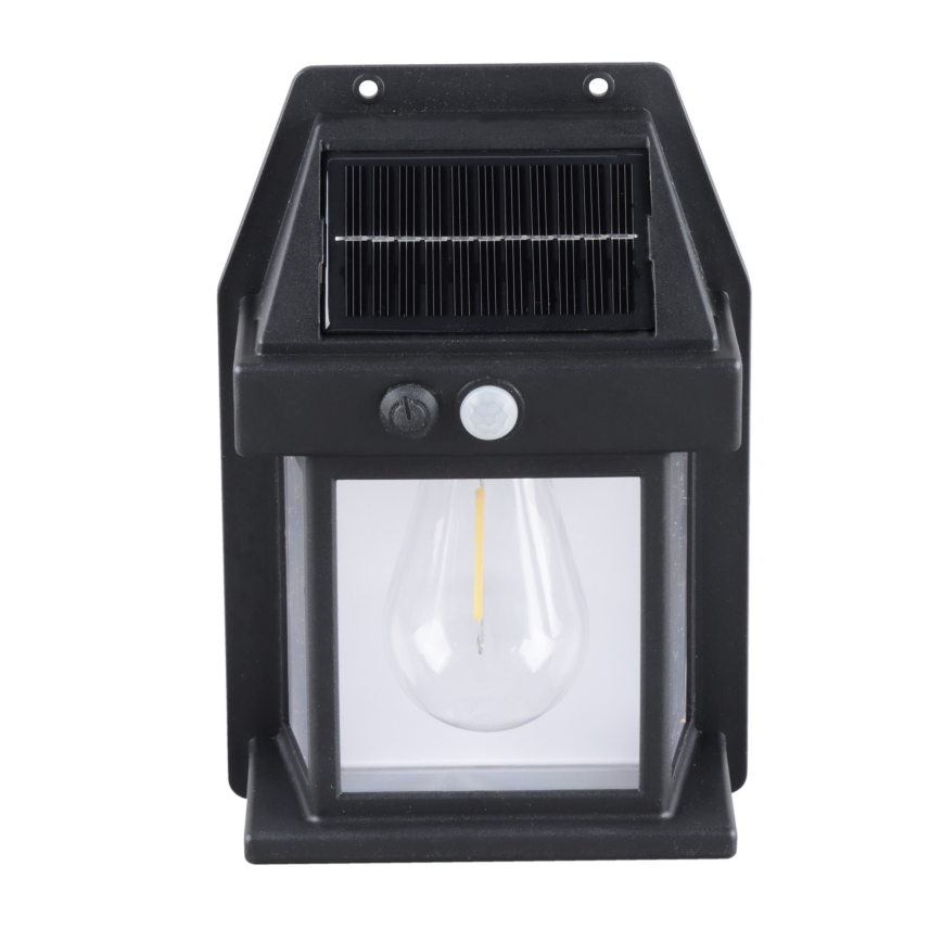 Fényerőszabályozható LED napelemes lámpás érzékelővel LED/3,7V IP44 1200 mAh