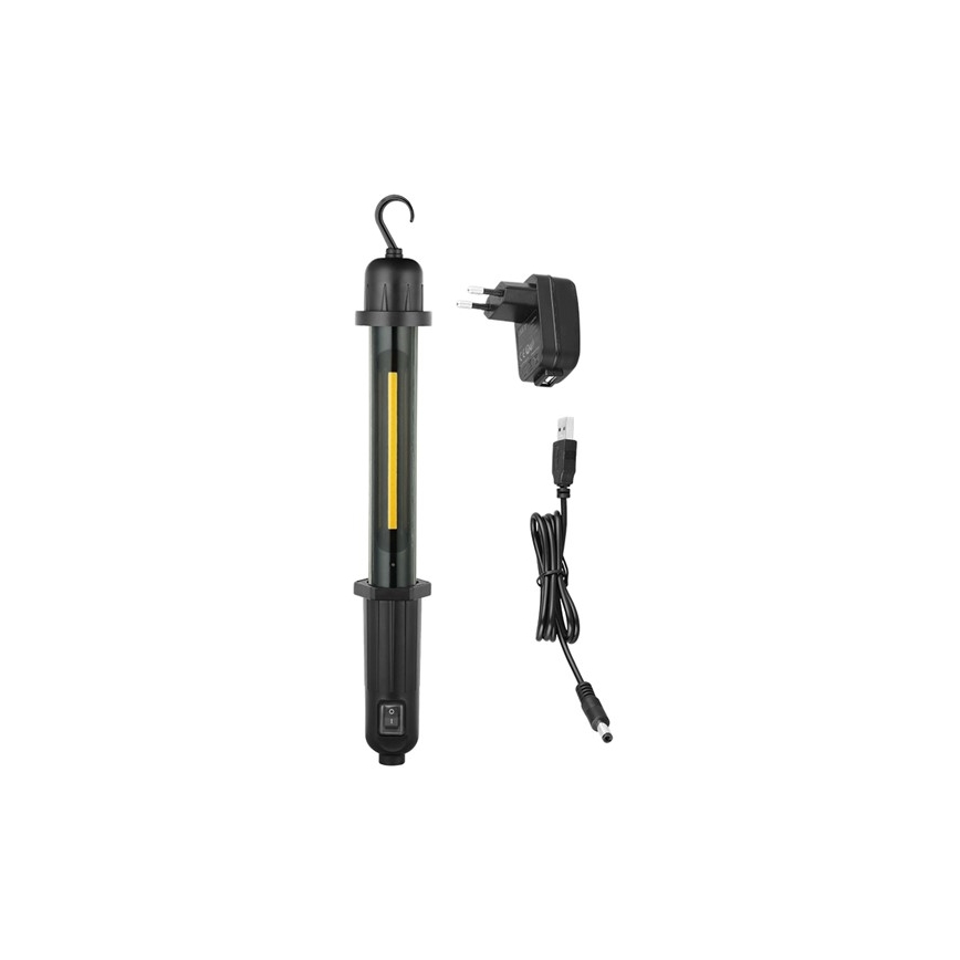 Solight WM17 - LED Újratölthető szerelőlámpa LED/5W/Li-ion