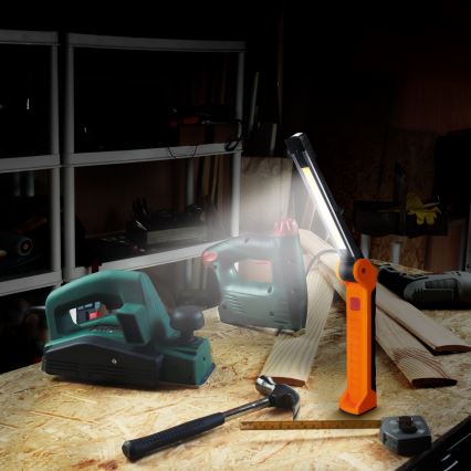 LED Újratölthető munka zseblámpa LED/1200 mAh IP44