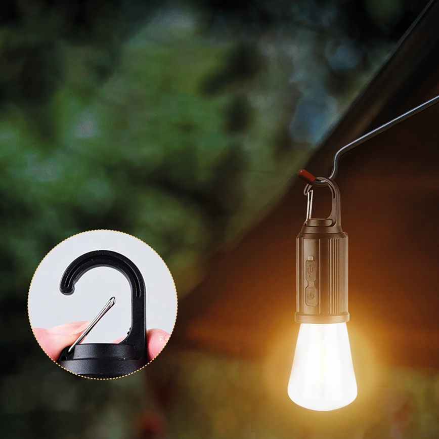 LED kempinglámpa LED/3,7V 400 mAh IP44