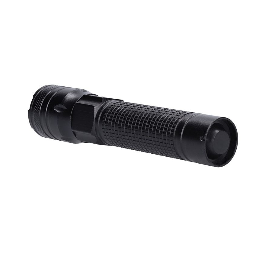 Újratölthető LED zseblámpa, 3,7 V, 1200 mAh
