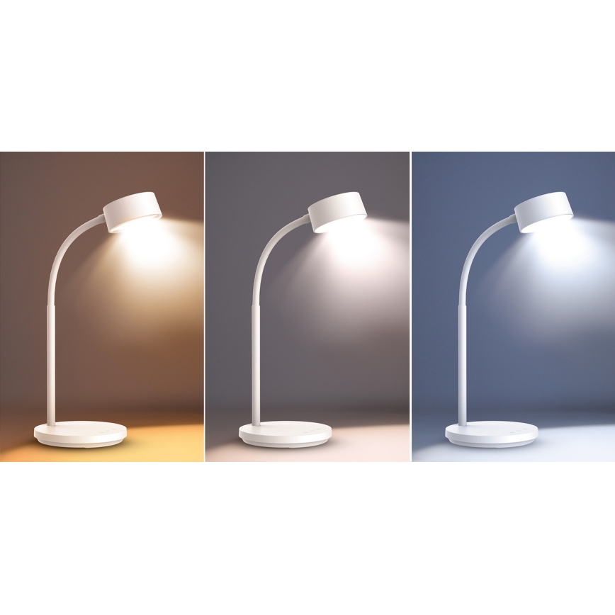 LED Dimmelhető érintős asztali lámpa LED/4,5W/5V 3000/4000/6500K fehér