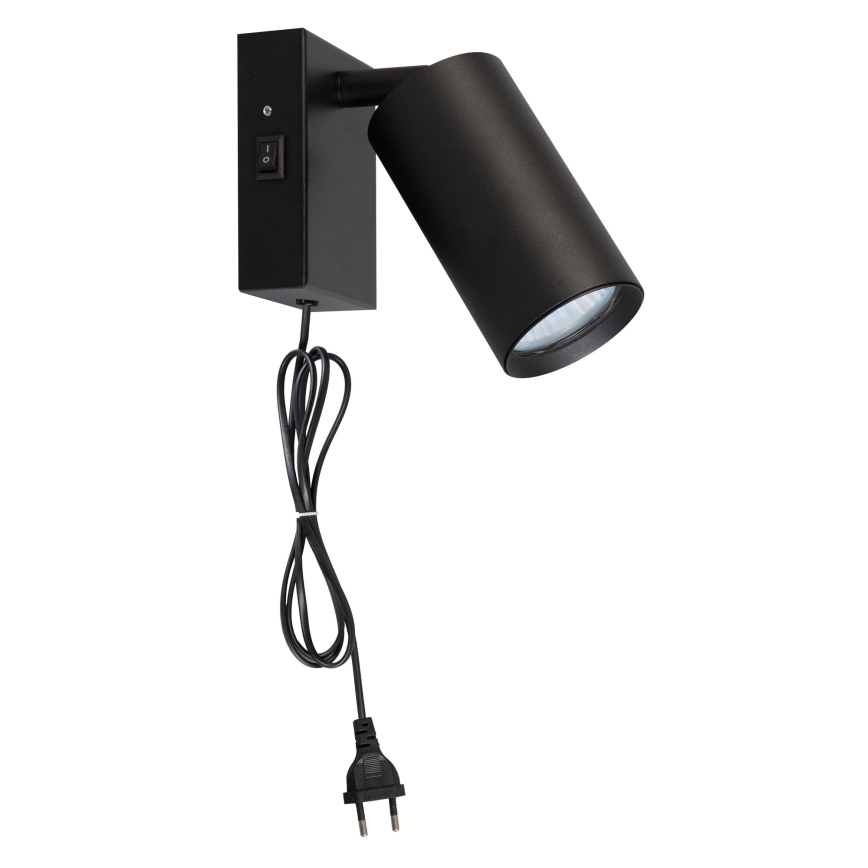 CELE fali lámpa 1xGU10/30W/230V fekete