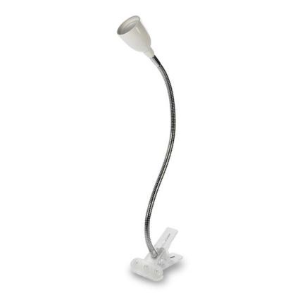 LED csíptetős asztali lámpa LED/2,5W/230V fehér