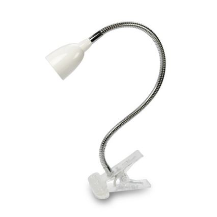 LED csíptetős asztali lámpa LED/2,5W/230V fehér
