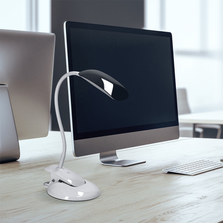 SL0033	LED dimmelhető asztali lámpa talp, csipesz LED/5W/230V