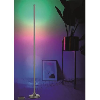 LED RGB dimmelhető állólámpa RAINBOW LED/18W/230V Wi-Fi Tuya + távirányító