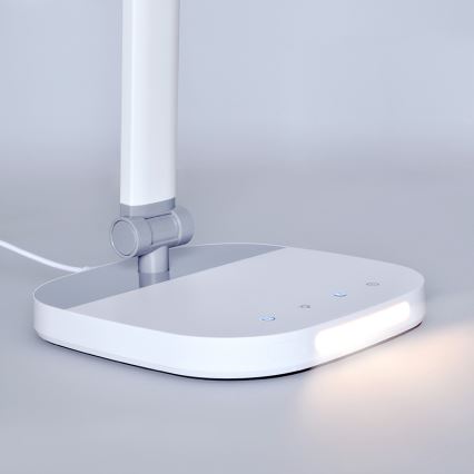 LED érintős asztali lámpa állítható fényerővel, éjszakai világítással LED/10W/5V 3000/4000/5000K fehér