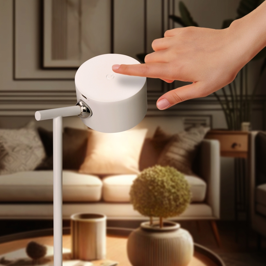 LED érintésérzékeny, tölthető dimmelhető lámpa 3 az 1-ben LED/4W/2000 mAh 3000/4000/6500K fehér