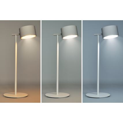LED érintésérzékeny, tölthető dimmelhető lámpa 3 az 1-ben LED/4W/2000 mAh 3000/4000/6500K fehér