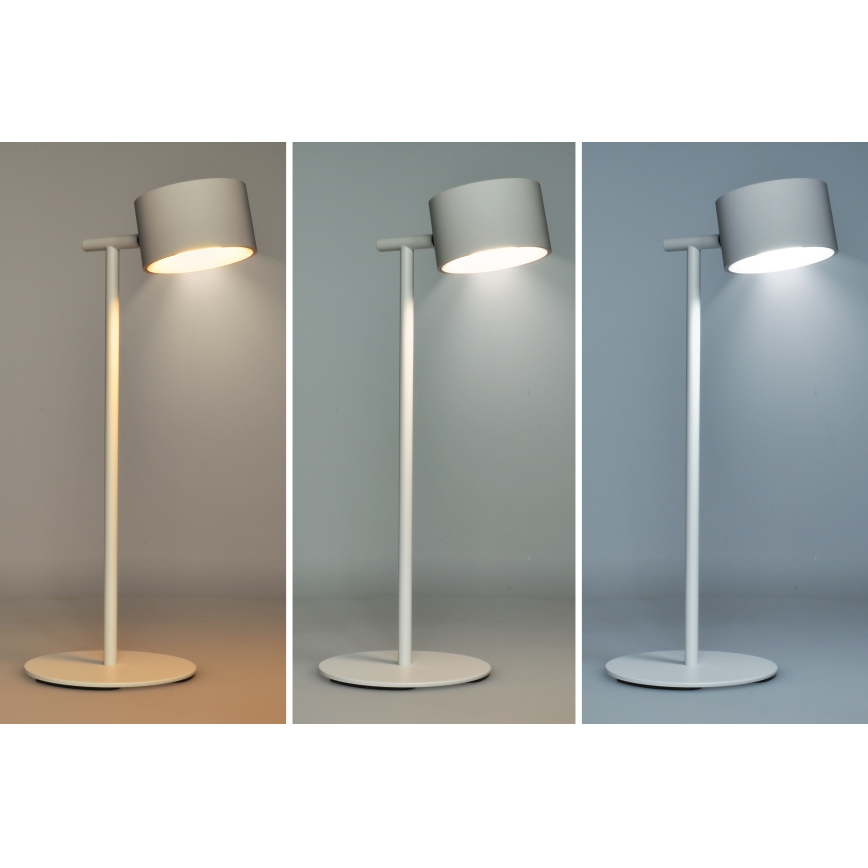 LED érintésérzékeny, tölthető dimmelhető lámpa 3 az 1-ben LED/4W/2000 mAh 3000/4000/6500K fehér