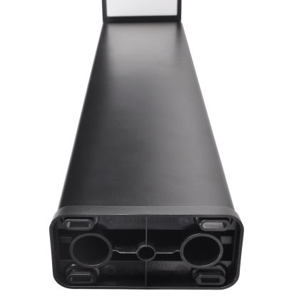 LED napelemes lámpa mozgás- és alkonyatérzékelővel PALERMO LED/5W/5V 2000 mAh IP54 fekete