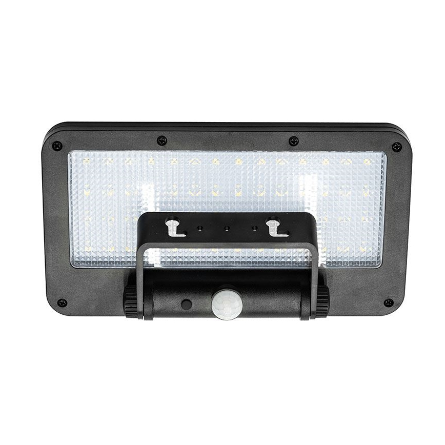 LED napelemes reflektor érzékelővel LED/5W/3,7V 1500 mAh IP54