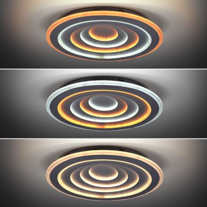 LED Dimmelhető mennyezeti lámpa CASCADE LED/111W/230V 3000-6500K + távirányítás