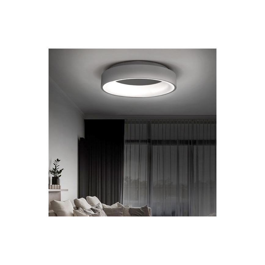 LED Dimmeres mennyezeti lámpa TREVISO LED/48W/230V + távirányító