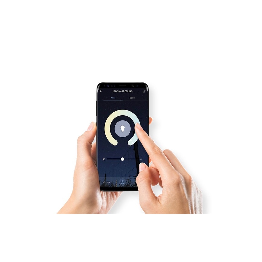 LED Szabályozható mennyezeti lámpa SMART LED/28W/230V Wi-Fi Tuya