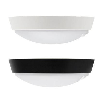 LED kültéri fali lámpa 2 az 1-ben érzékelővel, LED, 20 W, 230 V, állítható színhőmérséklet 3000/4000/6500 K, IP65, átmérő 22 cm