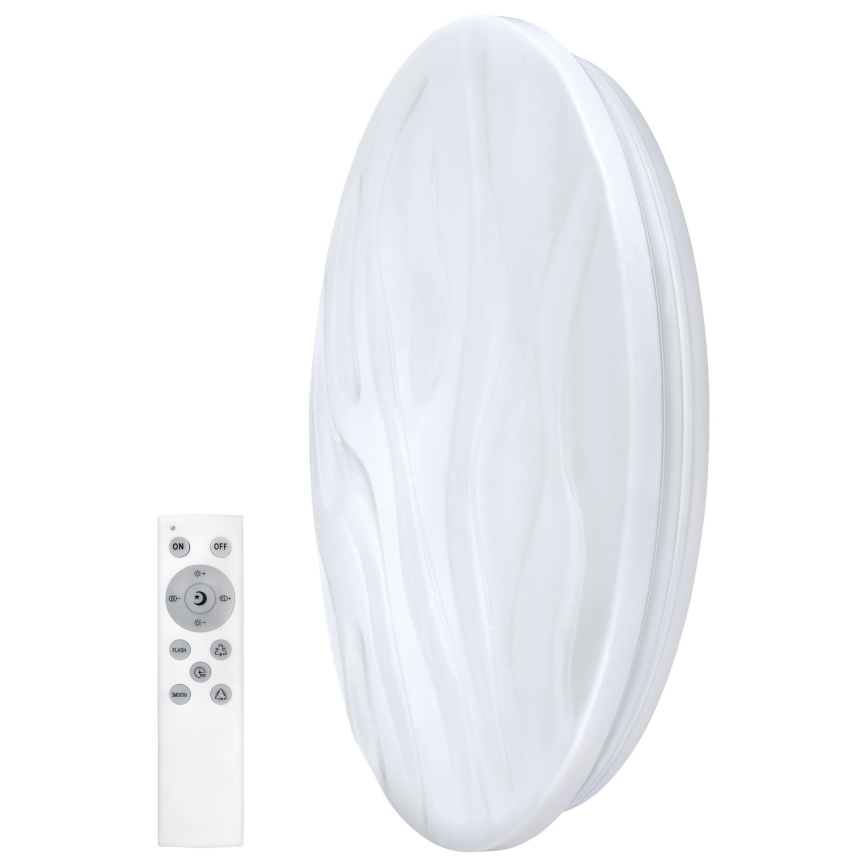 LED RGB Dimmelhető mennyezeti lámpa WAVE LED/30W/230V Wi-Fi Tuya + távirányító