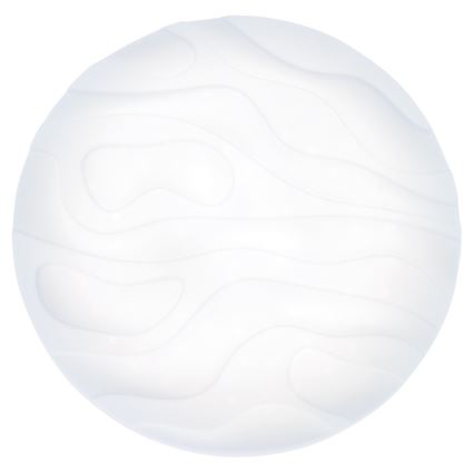 LED RGB Dimmelhető mennyezeti lámpa WAVE LED/30W/230V Wi-Fi Tuya + távirányító