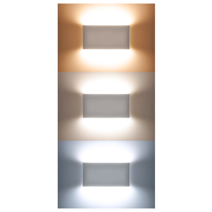 LED Kültéri fali lámpa MODENA LED/12W/230V 3000/4000/6000K IP54 fekete