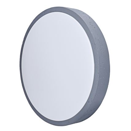 LED Fényerőszabályzós mennyezeti lámpa GREY LED/60W/230V 3000-6500K szürke átmérő 49 cm + távirányító