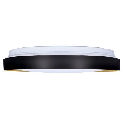 LED Dimmelhető mennyezeti lámpa CALA LED/48W/230V 3000-6500K fekete/arany + távirányítás