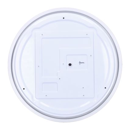 LED Dimmelhető mennyezeti lámpa LARIOS LED/48W/230V 3000-6500K átm. 39 cm fekete + távirányítás