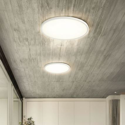 Fényerőszabályozható LED mennyezeti lámpa, felületre szerelhető/függesztett LED/40W/230V 3000-6500K + távirányító