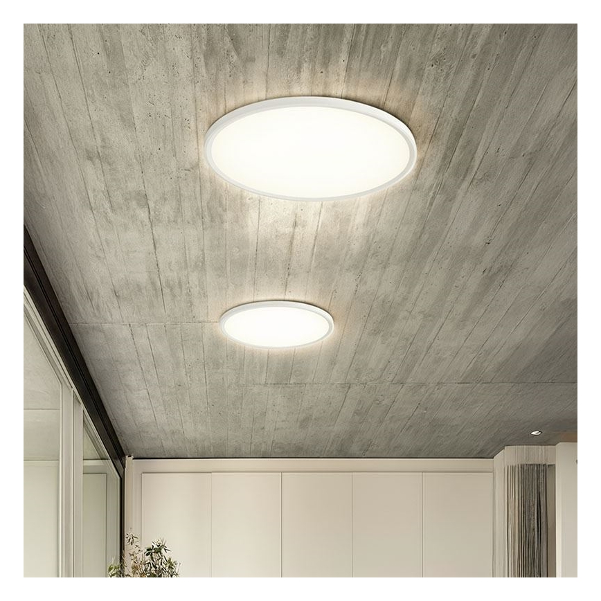 Fényerőszabályozható LED mennyezeti lámpa, felületre szerelhető/függesztett LED/40W/230V 3000-6500K + távirányító
