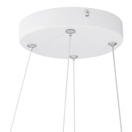 Fényerőszabályozható LED mennyezeti lámpa, felületre szerelhető/függesztett LED/40W/230V 3000-6500K + távirányító