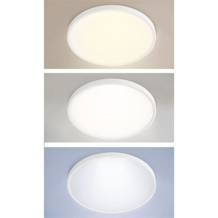 LED fényerőszabályozható mennyezeti felületre szerelhető, függesztett lámpatest LED/50W/230V 3000-6500K + távirányító