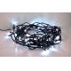 LED Karácsonyi kültéri lánc 100xLED/8 funkció IP44 13m hideg fehér